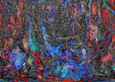 Arte digital titulada "Ducha del CENTAURO.…" por Decolorado, Obra de arte original, Pintura Digital