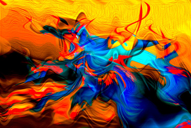 Arte digital titulada "Inferno.jpg" por Decolorado, Obra de arte original, Pintura Digital