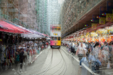 Photography titled "The Market Tram" by Sergio Capuzzimati, Original Artwork, Digital Photography