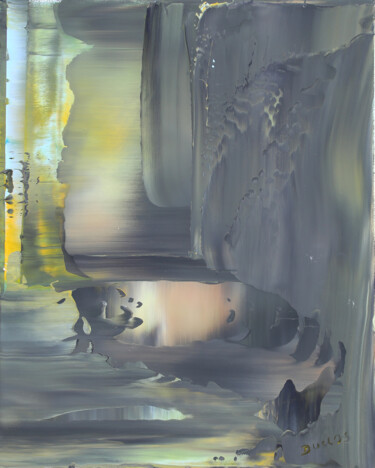 Картина под названием "Les Voyages Imagina…" - S Duclos, Подлинное произведение искусства, лак Установлен на Деревянная пане…