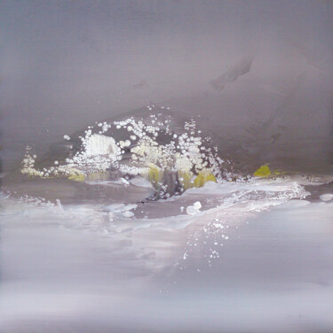 Картина под названием "Abstraction" - S Duclos, Подлинное произведение искусства, Акрил Установлен на Деревянная рама для но…
