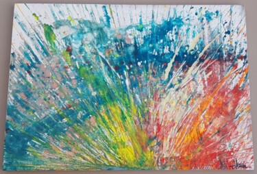 Pittura intitolato "Colorfull" da Sebastien Vernier, Opera d'arte originale, Acrilico