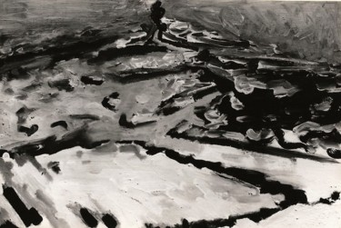 Painting titled "black-and-white-stu…" by S.Weinmann, Original Artwork