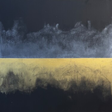 Malarstwo zatytułowany „Mgła” autorstwa Sab Wisniewsky, Oryginalna praca, Akryl