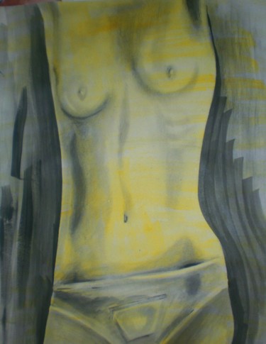 Painting titled "sans titre" by Outasse Sabah, Original Artwork