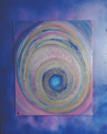 Painting titled "SPIRALE" by Sabbeda, Original Artwork, Acrylic