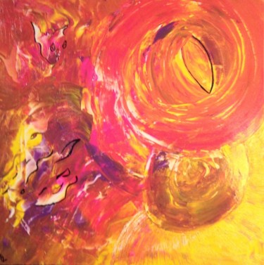 Painting titled "ASPIRATION" by Sabbeda, Original Artwork, Acrylic
