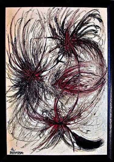 Peinture intitulée "3ème OEIL" par Sabbeda, Œuvre d'art originale, Acrylique