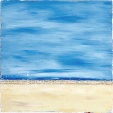 Картина под названием "Oceans Front" - Sabina D'Antonio, Подлинное произведение искусства, Акрил Установлен на Деревянная ра…