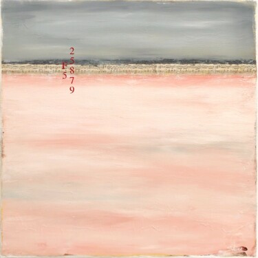 Картина под названием "Sunset Reflection" - Sabina D'Antonio, Подлинное произведение искусства, Акрил Установлен на Деревянн…