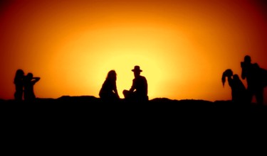 Фотография под названием "Sunset in Jerusalem" - Sabina Faynberg, Подлинное произведение искусства, Манипулированная фотогра…