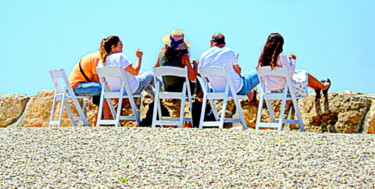 Photography titled "A Pleasant Gathering" by Sabina Faynberg, Original Artwork, Digital Photography