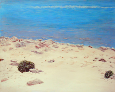 Peinture intitulée "The Living Water of…" par Sabina Faynberg, Œuvre d'art originale, Gouache