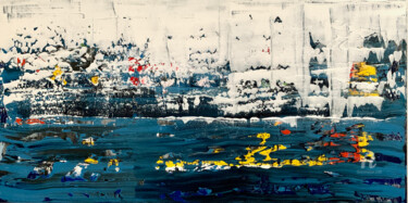 Malerei mit dem Titel "Offshore" von Sabè, Original-Kunstwerk, Acryl