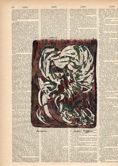 Incisioni, stampe intitolato "Romance" da Sabine Maggiani, Opera d'arte originale, Monotipo