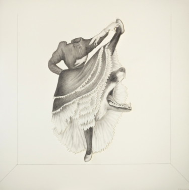 Drawing titled "Bête de scène et sc…" by Sabine Delahaut, Original Artwork