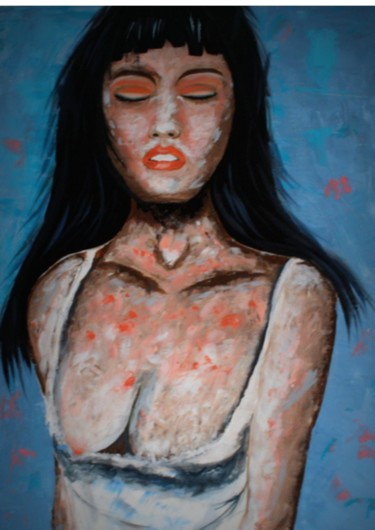 Картина под названием "Mona Desir" - Sabine M, Подлинное произведение искусства, Акрил