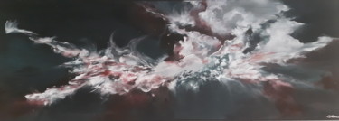Malerei mit dem Titel "Galaktika" von Elyf.Art, Original-Kunstwerk, Acryl