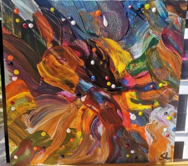 Painting titled "Colorful" by Sabrina Lim, Original Artwork, Acrylic