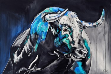 Giclée-Druck Fidele (limitiert) Malerei mit dem Titel "Giclée-Druck Fidele…" von Sabrina Seck, Original-Kunstwerk, Pigmente