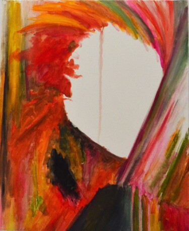 Pintura intitulada "Vif automne" por Sabrina Timsit, Obras de arte originais, Acrílico