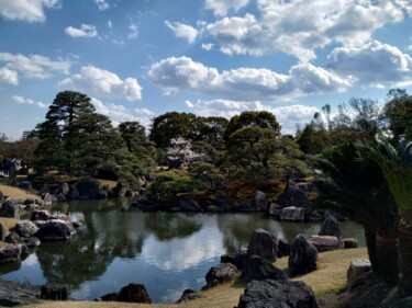 Photographie intitulée "Kyoto, Jardin du ch…" par Sabrina Timsit, Œuvre d'art originale, Photographie numérique