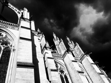 Photographie intitulée "Nuages au-dessus de…" par Sabrina Timsit, Œuvre d'art originale, Photographie numérique