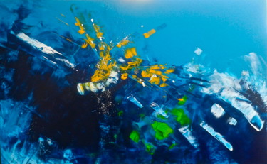 Painting titled "IMPACT" by Sabvia, Original Artwork