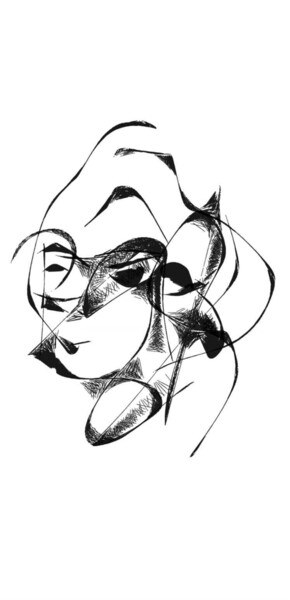 Grafika cyfrowa / sztuka generowana cyfrowo zatytułowany „Female” autorstwa Sadida Sandstein Andreas Repaski, Oryginalna pra…