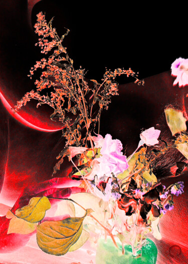 Arte digital titulada "Les fleurs" por Sadinoel, Obra de arte original, Pintura Digital