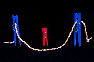 Fotografía titulada "Jumping rope" por Sady Morales, Obra de arte original, Fotografía digital