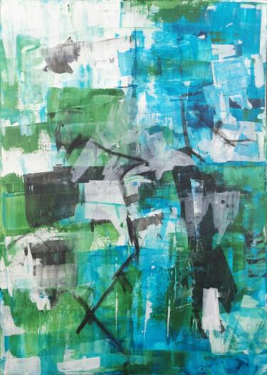 "Untouched" Malerei mit dem Titel ""Untouched"" von Angie Parker, Original-Kunstwerk, Acryl