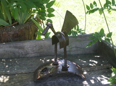 Sculpture intitulée "Le minot ." par Jean Marc, Œuvre d'art originale
