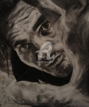 Drawing titled "The Curious Case of…" by Safir & Rifas, Original Artwork, Charcoal