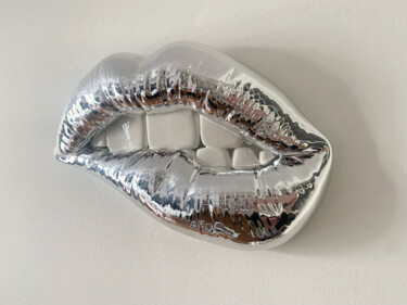 Sculpture intitulée "Mmmh..." par Sagrasse, Œuvre d'art originale, Résine Monté sur Autre panneau rigide