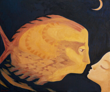 Malerei mit dem Titel "Dream" von Said Shamirbaev, Original-Kunstwerk, Öl