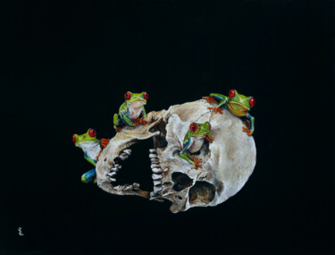 "Agalychnis callidry…" başlıklı Baskıresim Sailev tarafından, Orijinal sanat, Dijital baskı