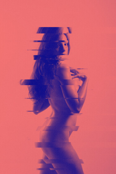 Fotografia zatytułowany „POP nude 002” autorstwa Saint.E, Oryginalna praca, Fotografia cyfrowa