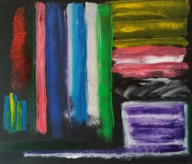 Painting titled "Dimensions" by Saint-James, Original Artwork