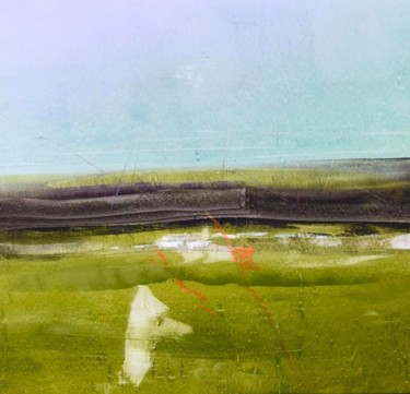 Pittura intitolato "Lagoon" da Alberto Saka, Opera d'arte originale, Olio