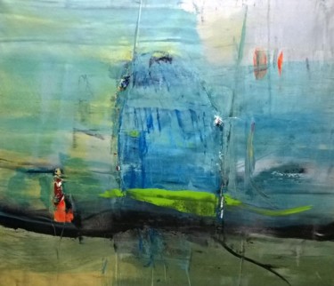 Pittura intitolato "Una mattina" da Alberto Saka, Opera d'arte originale, Acrilico