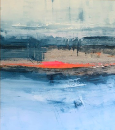 Pittura intitolato "Senza" da Alberto Saka, Opera d'arte originale, Olio