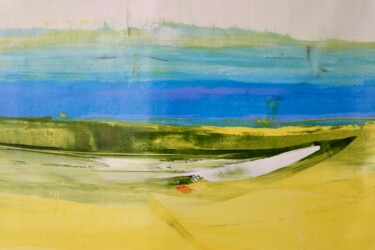 Pittura intitolato "“LAGUNA “" da Alberto Saka, Opera d'arte originale, Olio