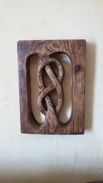 Sculpture intitulée "le noeud" par Saks, Œuvre d'art originale