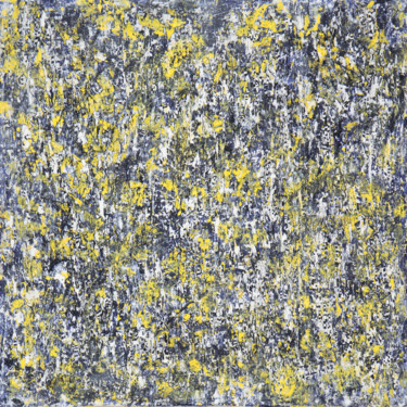 Precipitation Peinture intitulée "Precipitation" par Saksit Khunkitti, Œuvre d'art originale, Acrylique