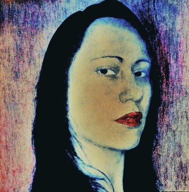 Peinture intitulée "SolèneElle (Madame…" par Salah El Moncef, Œuvre d'art originale, Huile