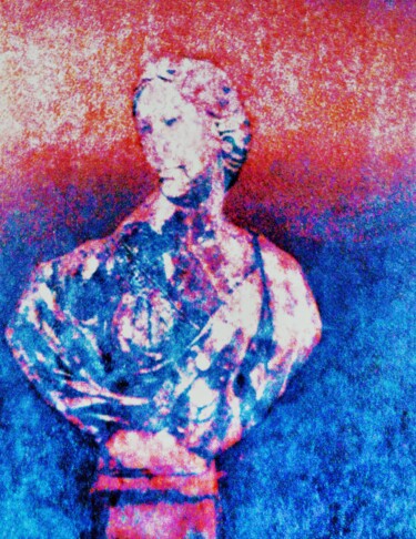 Peinture intitulée "Amalfi Again 1" par Salah El Moncef, Œuvre d'art originale, Pigments