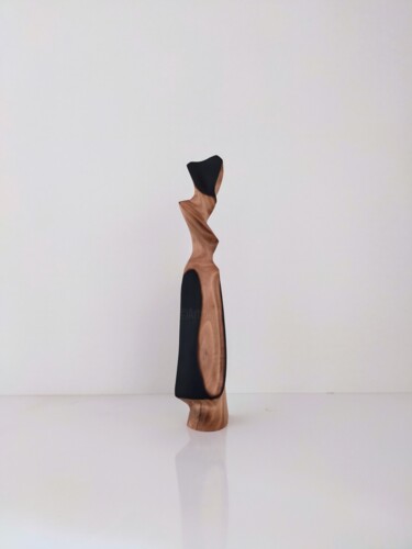 Sculpture titled "Zeytin 11" by Salih Demirci, Original Artwork, Wood