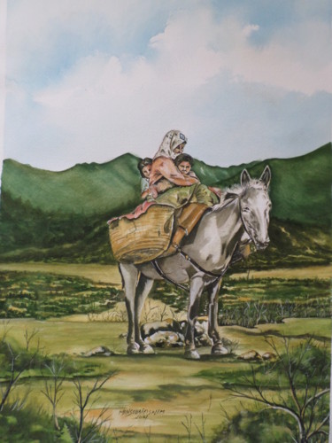 Painting titled "sam-0475.jpg" by Salim Mansouria, Original Artwork