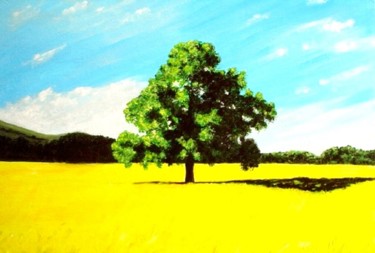 Painting titled "le-chene.jpg" by Lolo, Original Artwork